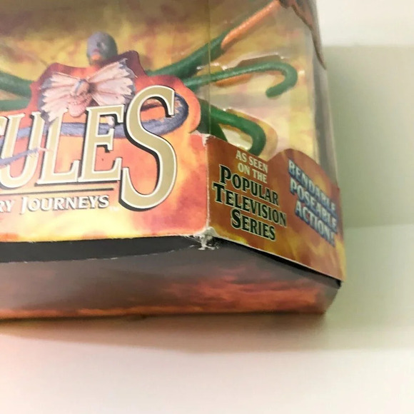 Vtg 1995 Hercules The Legendary Journeys Echidna 5 Inch Toy Biz Damaged Box - Picture 5 of 16